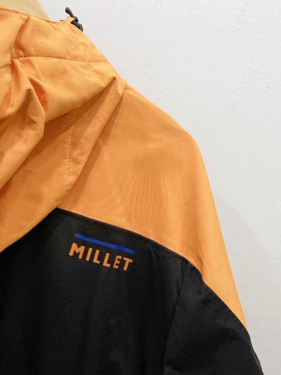 (V2337) MILLET DRY EDGE WINDBREAKER JACKET ウィンドブレーカー ジャケット メンズ M サイズ 正規品_画像7