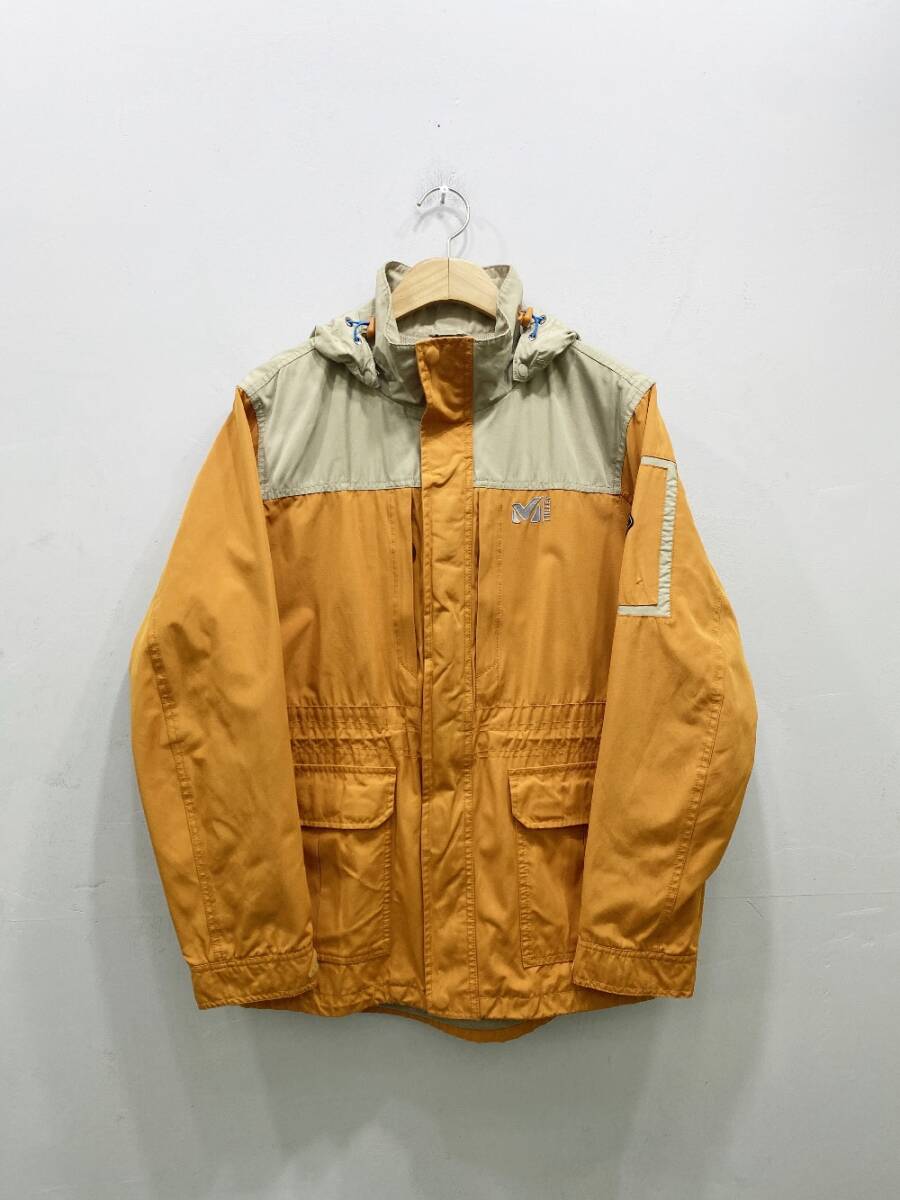 (V2393) MILLET WINDBREAKER JACKET ウィンドブレーカー ジャケット メンズ L サイズ 正規品_画像1