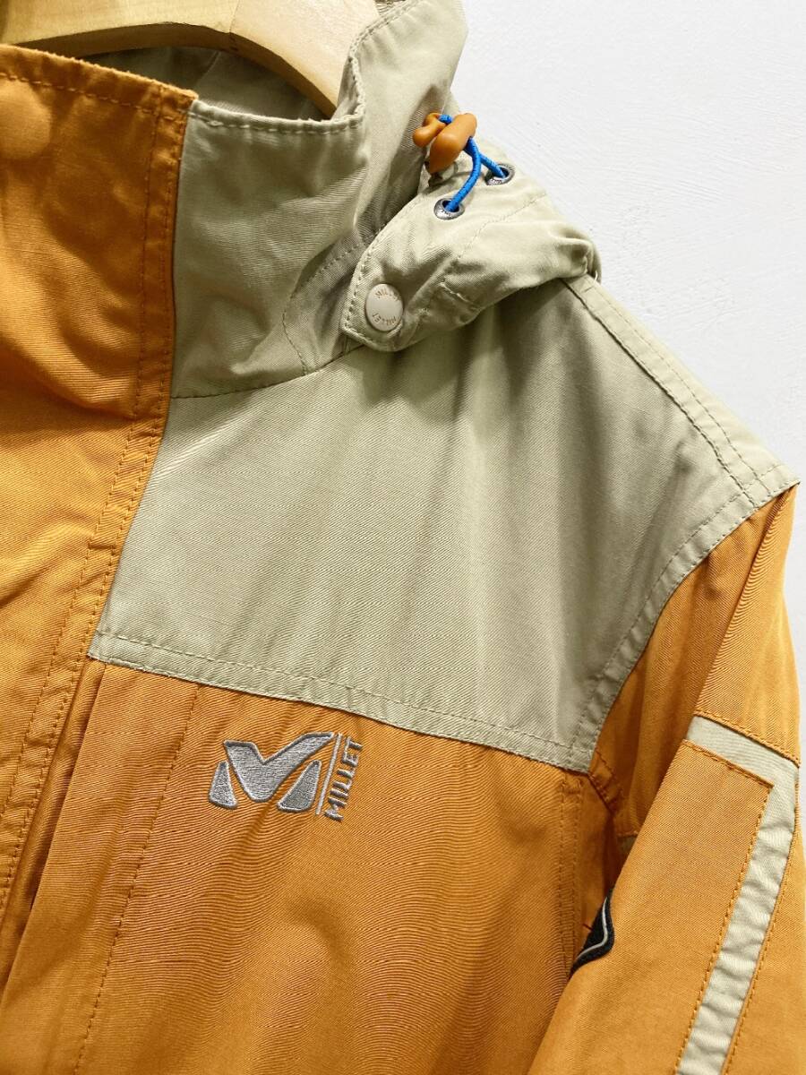 (V2393) MILLET WINDBREAKER JACKET ウィンドブレーカー ジャケット メンズ L サイズ 正規品_画像2