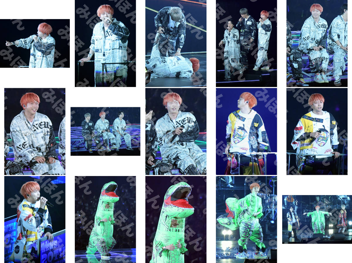 増田貴久 12/20 NEWS 20th Anniversary LIVE 2023 in TOKYO DOME BEST HIT PARADE!!! ～シングル全部やっちゃいます～ 生写真 15枚セットAの画像1