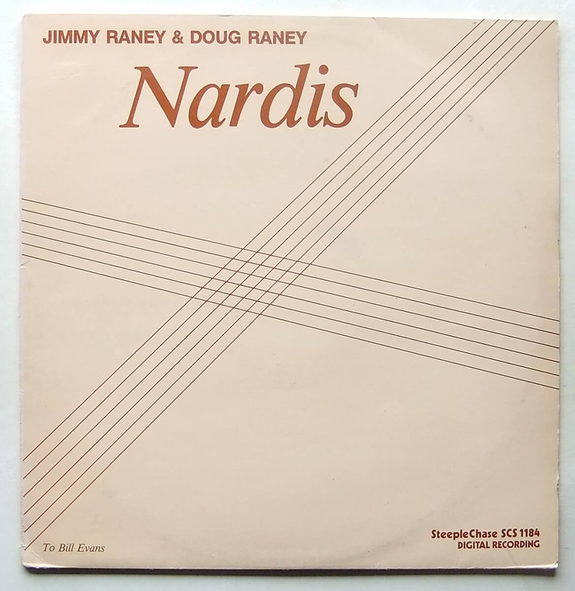 ◆ JIMMY RANEY & DOUG RANEY / Nardis to Bill Evans ◆ SteepleChase SCS 1184 (Denmark) ◆ V_画像1