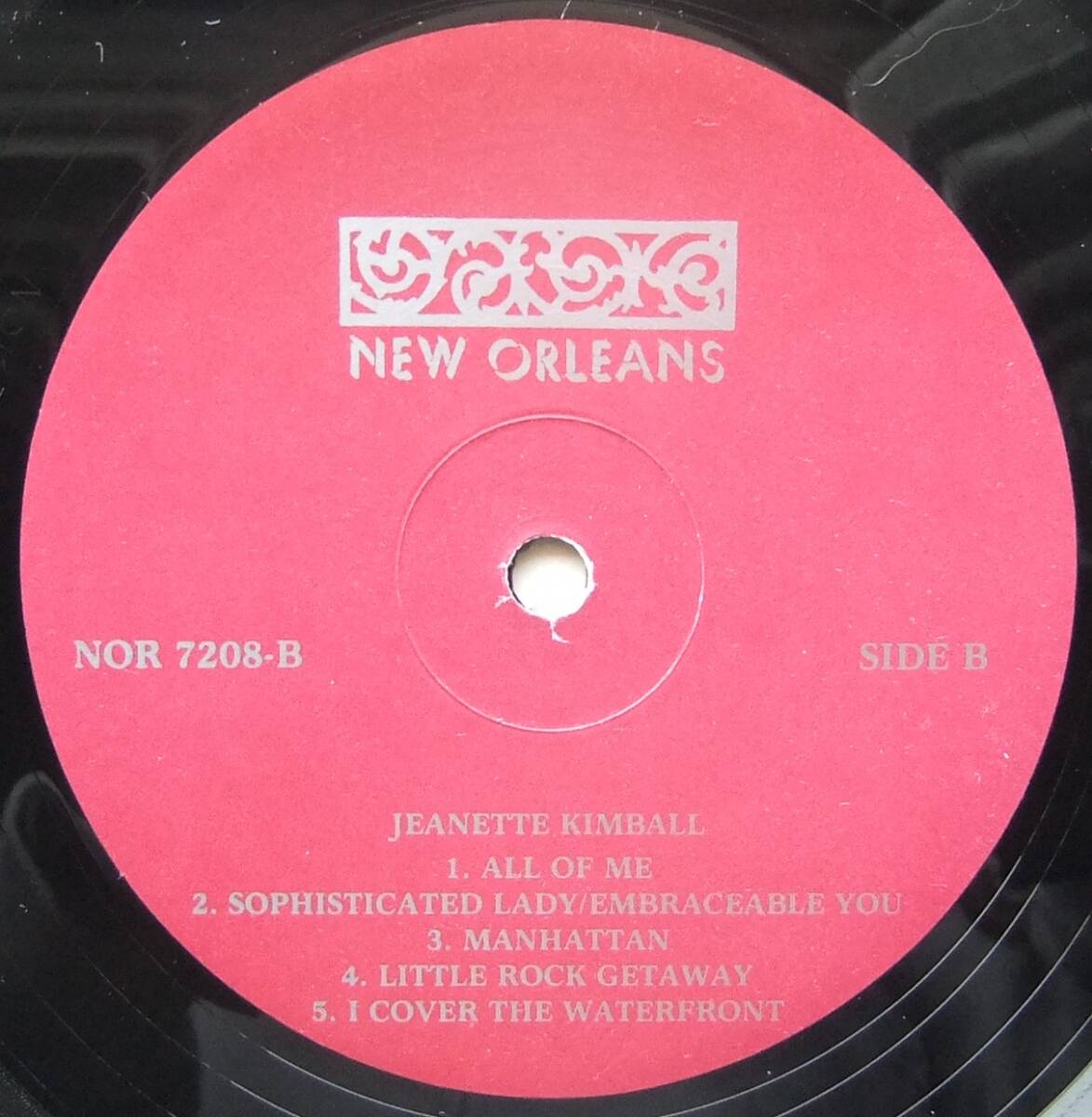 ◆ JEANETTE KIMBALL / Sophisticated Lady ◆ New Orleans NOR 7208 ◆_画像4