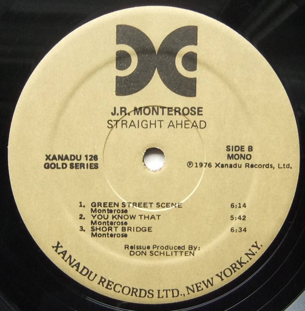 ◆ J.R.MONTEROSE / Straight Ahead ◆ Xanadu 126 (Bell Sound) ◆_画像4