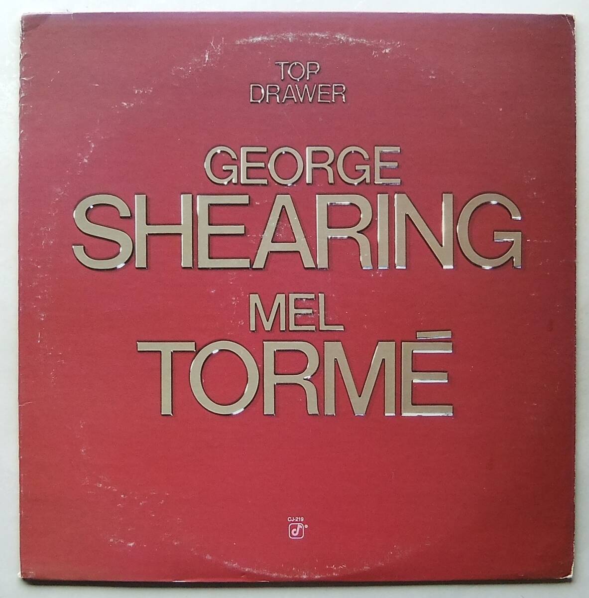 ◆ GEORGE SHEARING - MEL TORME / Top Drawer ◆ Concord Jazz CJ-219 ◆_画像1