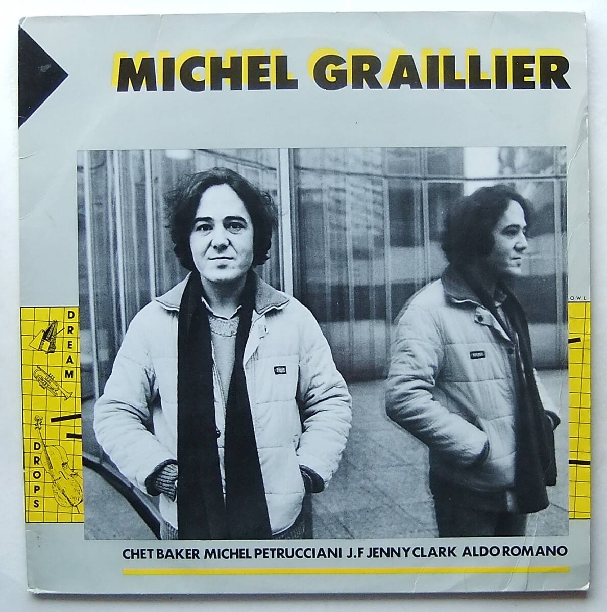 ◆ MICHEL GRAILLIER - CHET BAKER - MICHEL PETRUCCIANI / Dream Drops ◆ Owl 026 (France) ◆_画像1