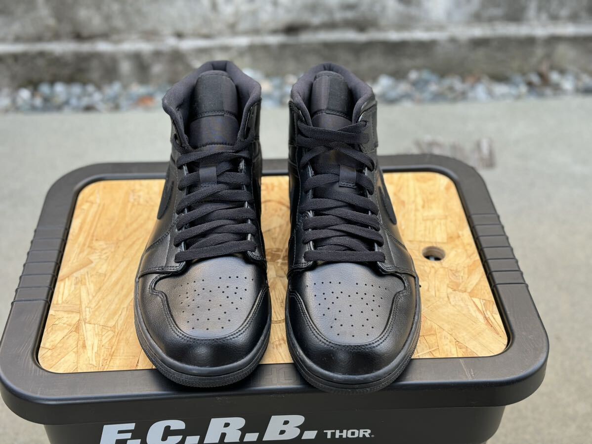  unused box less . rare size AIR JORDAN 1 MID triple black all black air Jordan retro AJ1mid 554724-090 Nike us11 29cm 2019