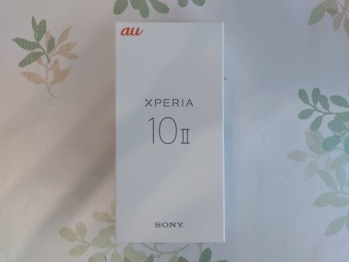 ★美品/ケース新品★ au Xperia 10 II SOV43 ブラック_画像4