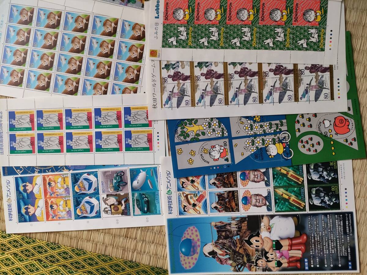 未使用切手シート １０１００円分、額面割れの画像2