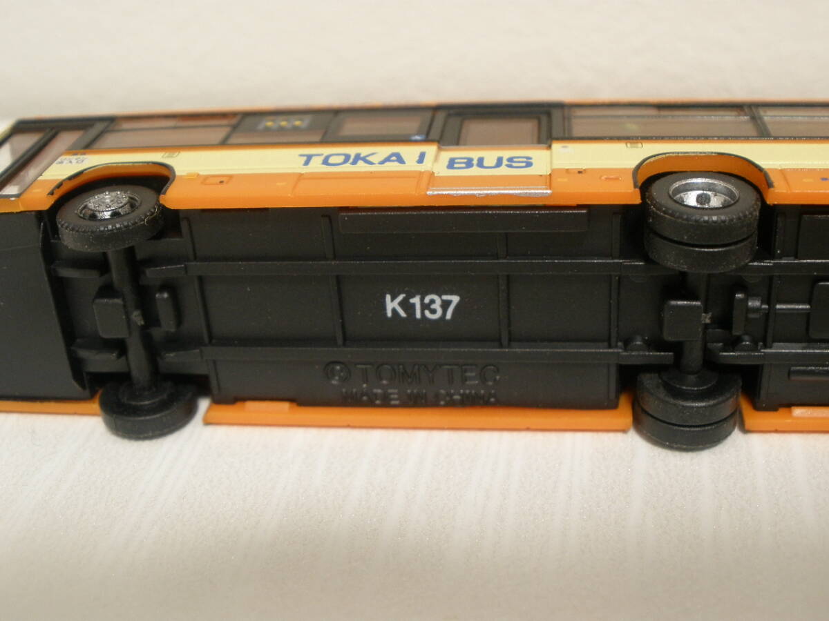 バスコレクション　K137　　東海自動車オリジナルバスセット　ばらし　いすゞエルガ　ワンステップ　（車体のみ）　出品個数：１個_画像5
