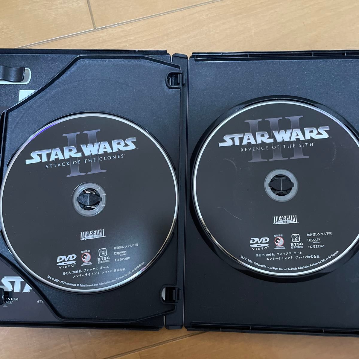 スターウォーズ DVD 1.2.3セット　引っ越しのため6/2までの販売となります。