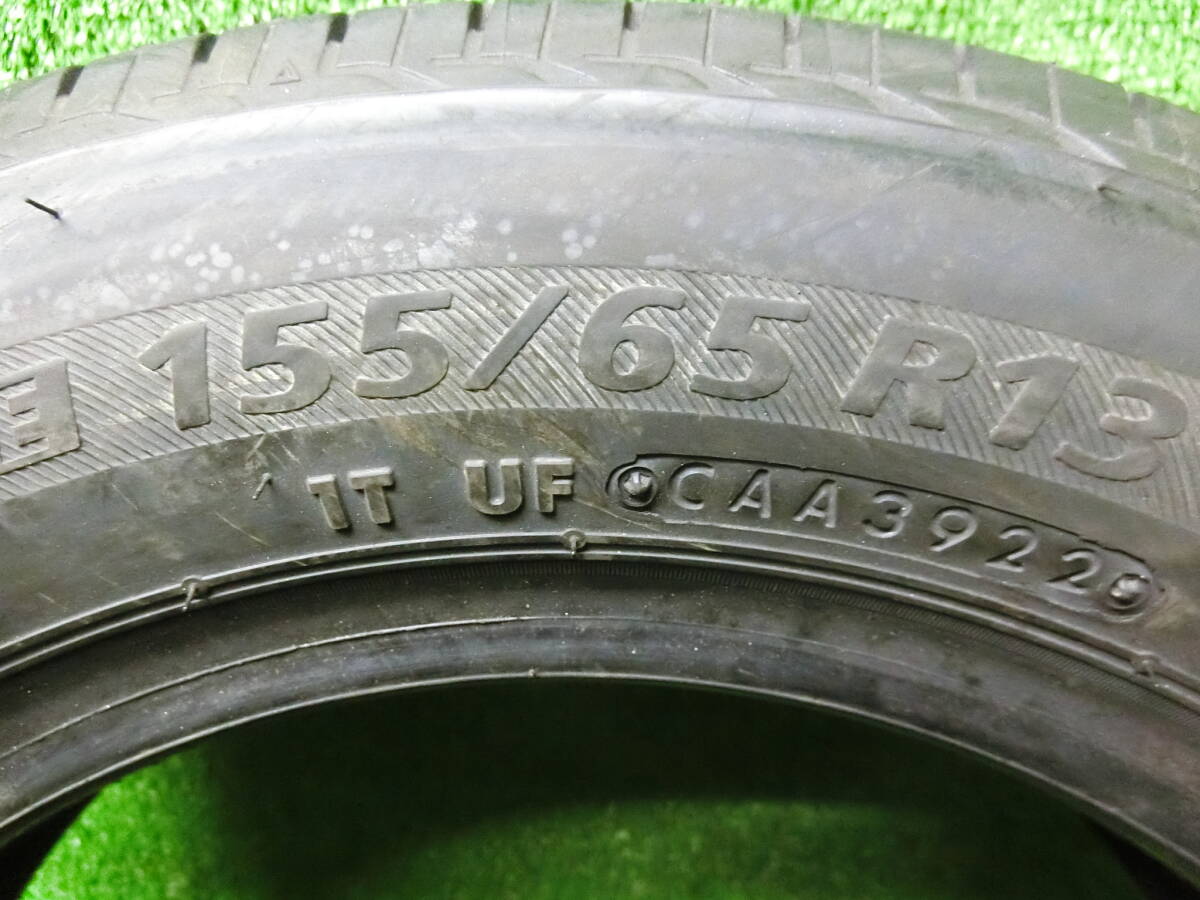 ★ 新品 送料無料 ★ 155/65R13 ★ BS NEXTRY ★22年製★2本set★Z185の画像8