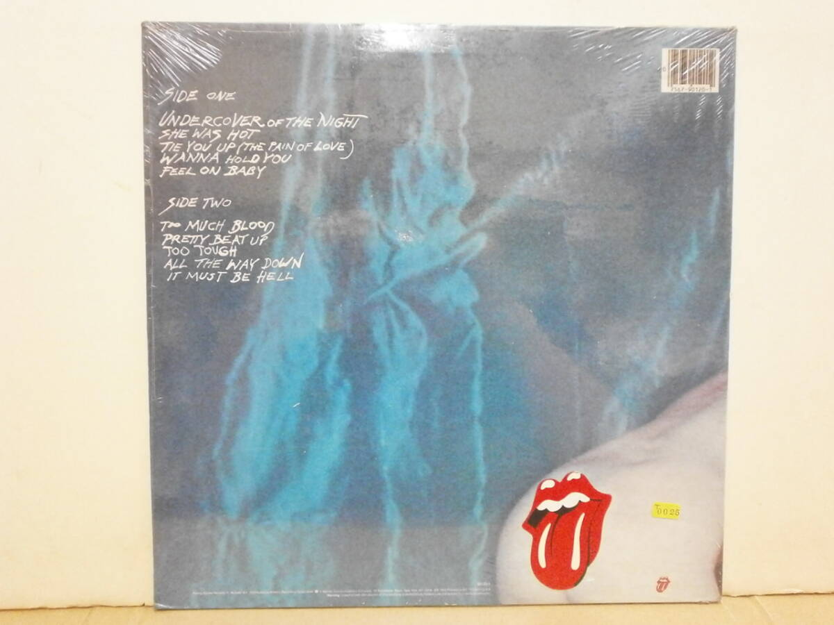 未開封シールド★ローリング・ストーンズ Rolling Stones/Undercover★US盤ハイプステッカー_画像2