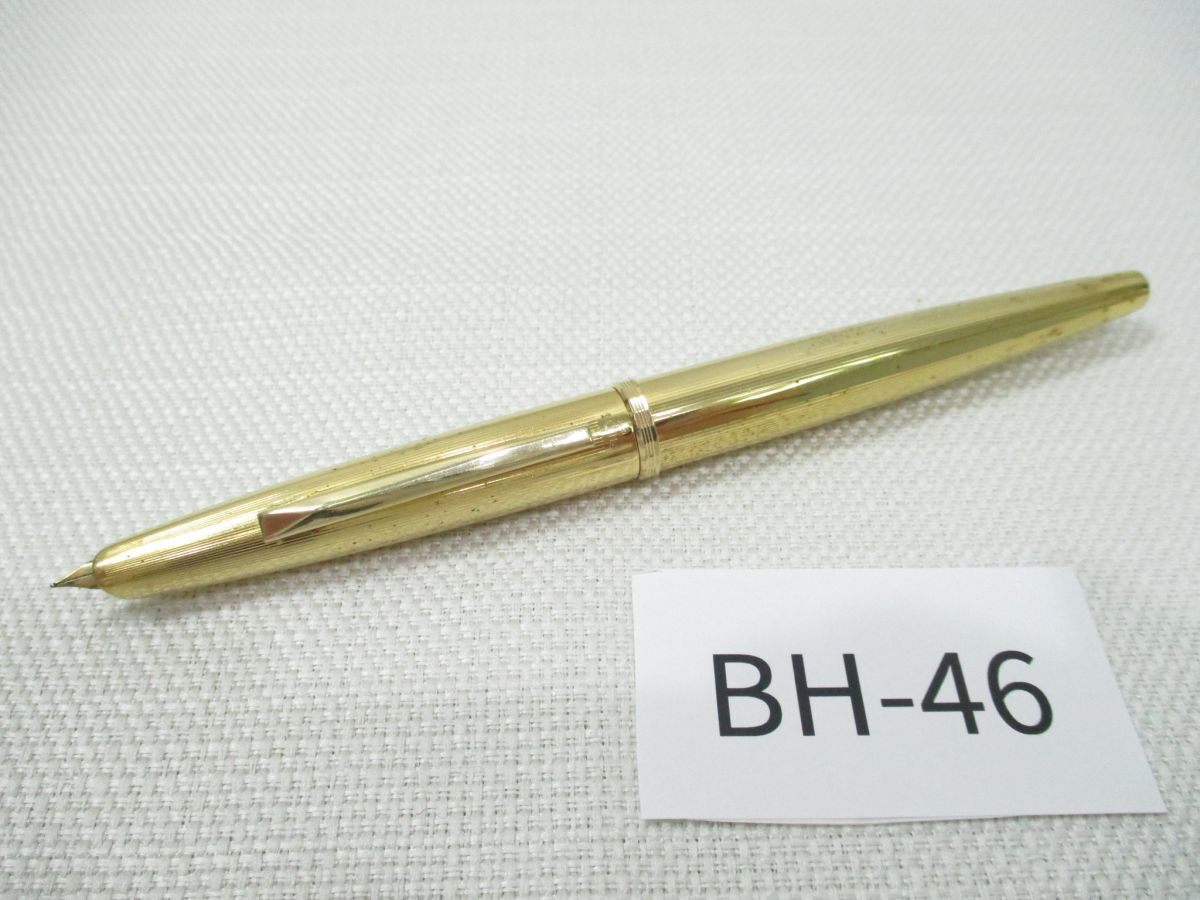 BH-46【希少/筆記未確認】パイロットPILOT■万年筆 18KP キャップレス■ペン先14K-585■回転式 廃盤品 筆記用具 文房具■コレクション_画像1