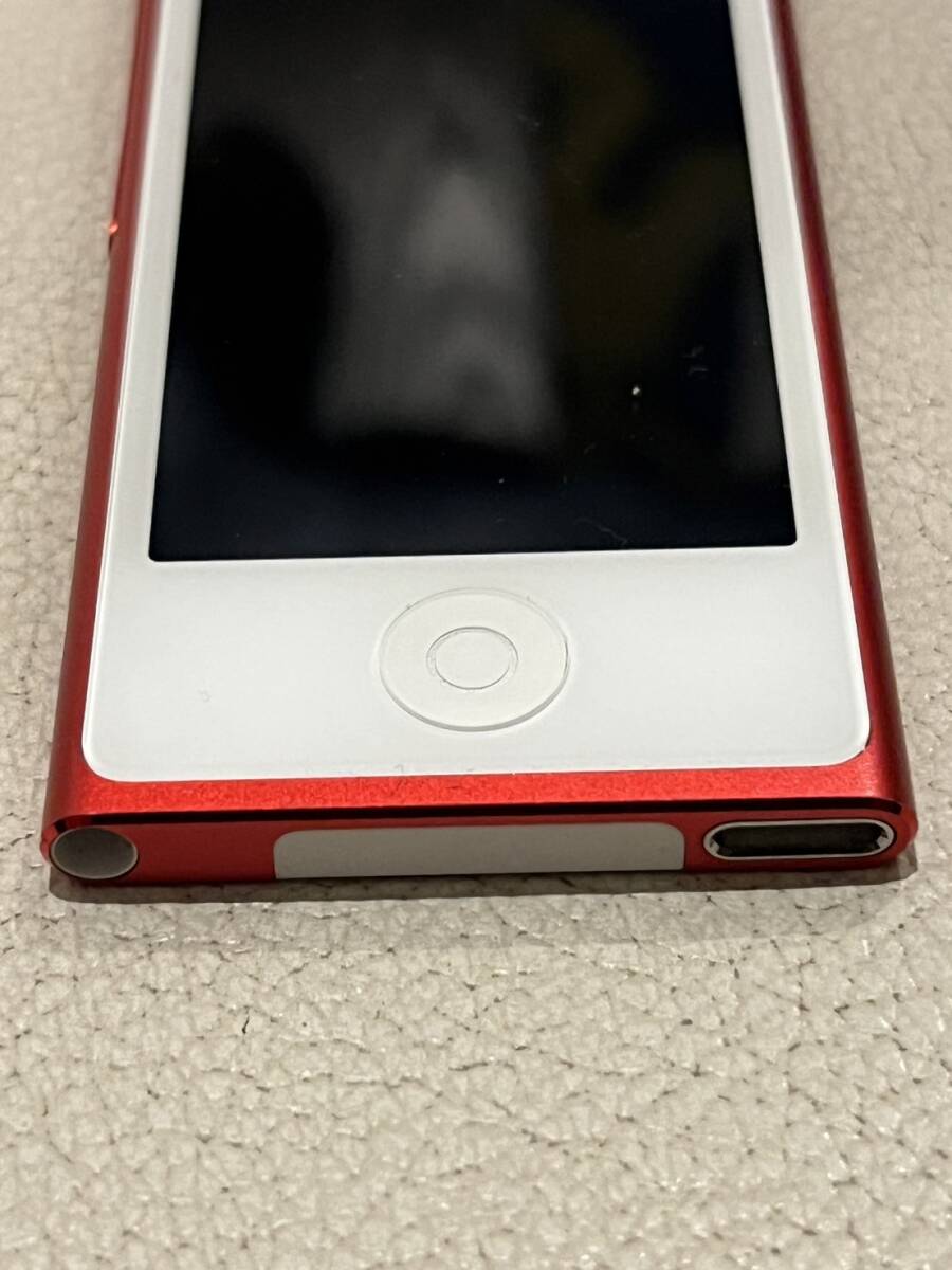 Apple(アップル) iPod nano (PRODUCT) RED MD744J 16GB レッド A1446A ジャンク 売り切りの画像4