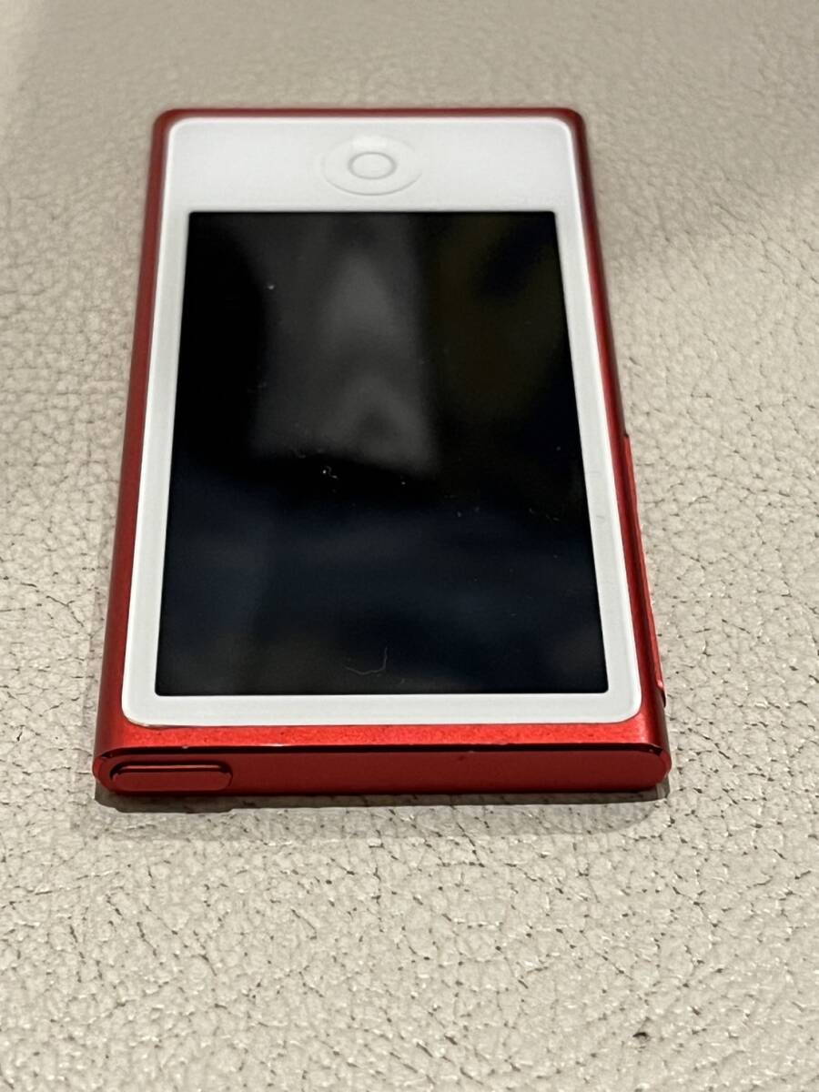 Apple(アップル) iPod nano (PRODUCT) RED MD744J 16GB レッド A1446A ジャンク 売り切りの画像5
