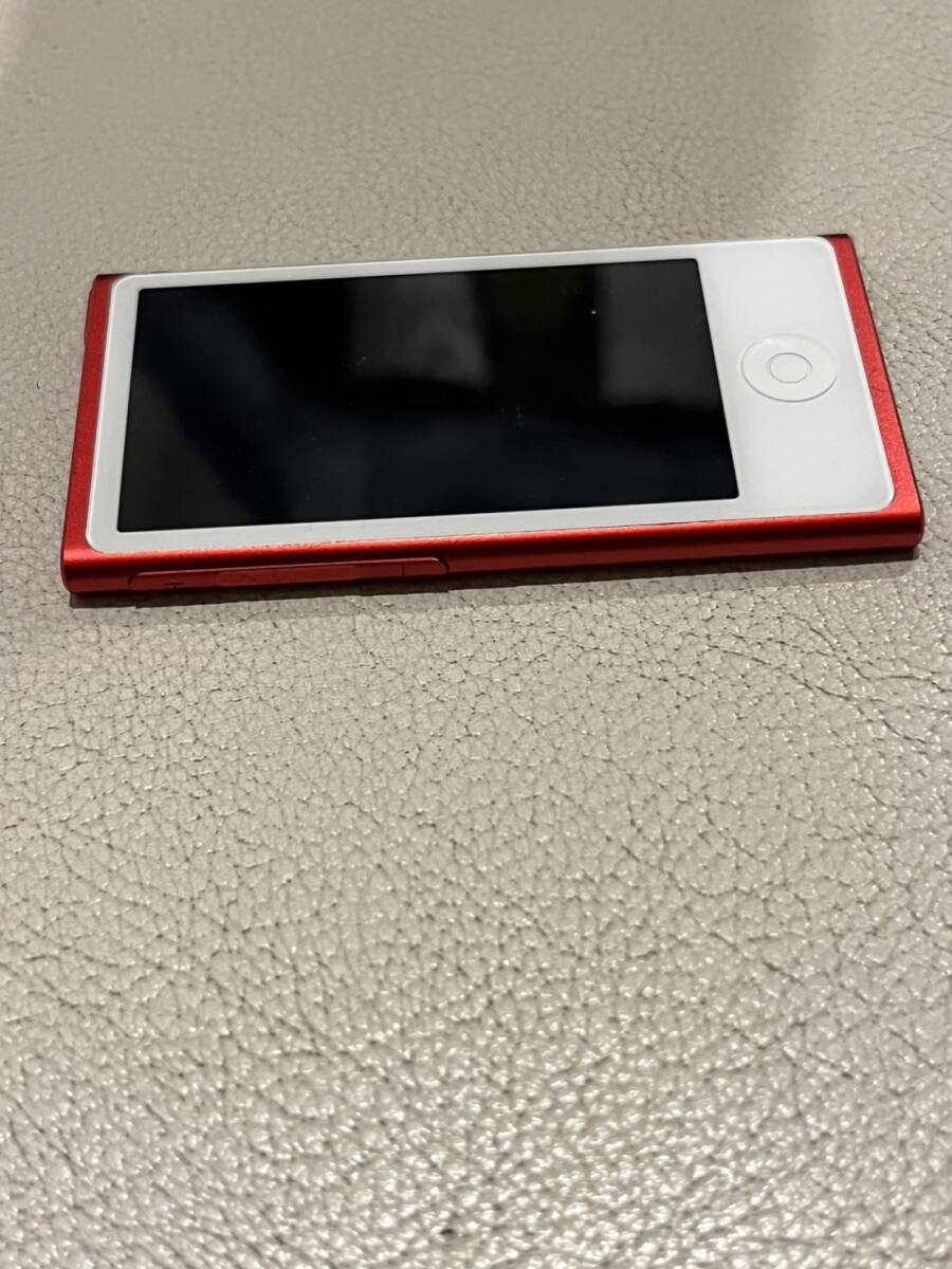 Apple(アップル) iPod nano (PRODUCT) RED MD744J 16GB レッド A1446A ジャンク 売り切りの画像6