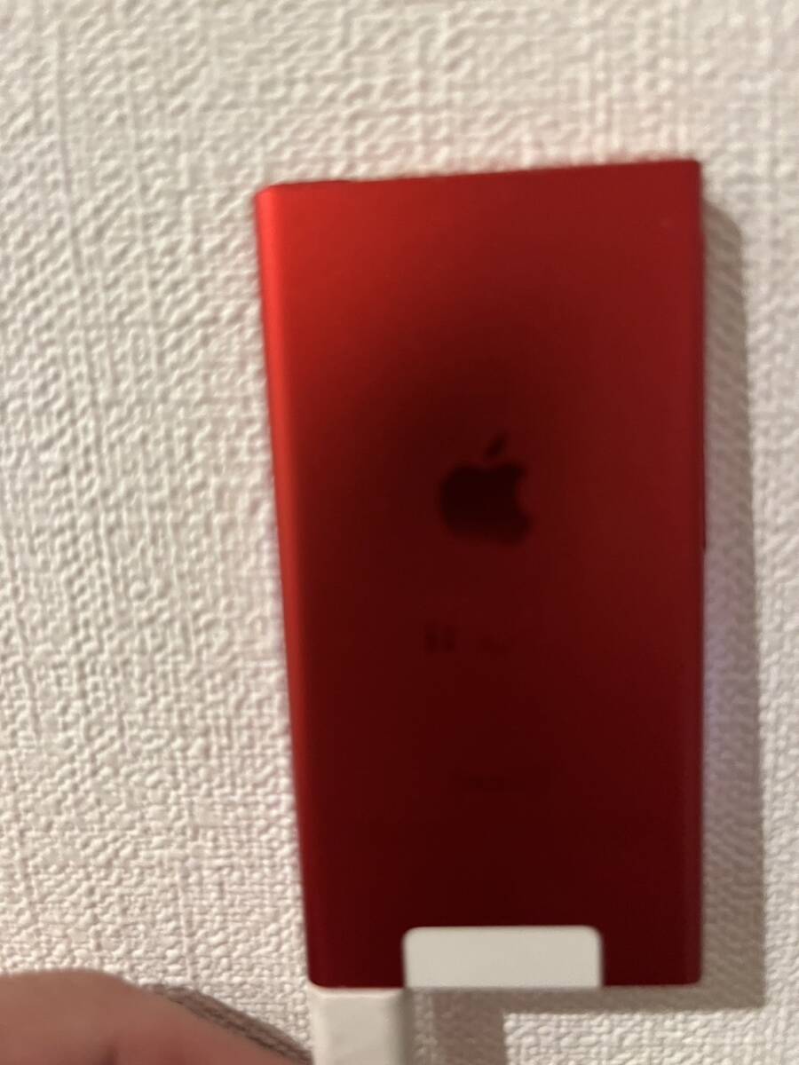 Apple(アップル) iPod nano (PRODUCT) RED MD744J 16GB レッド A1446A ジャンク 売り切りの画像7