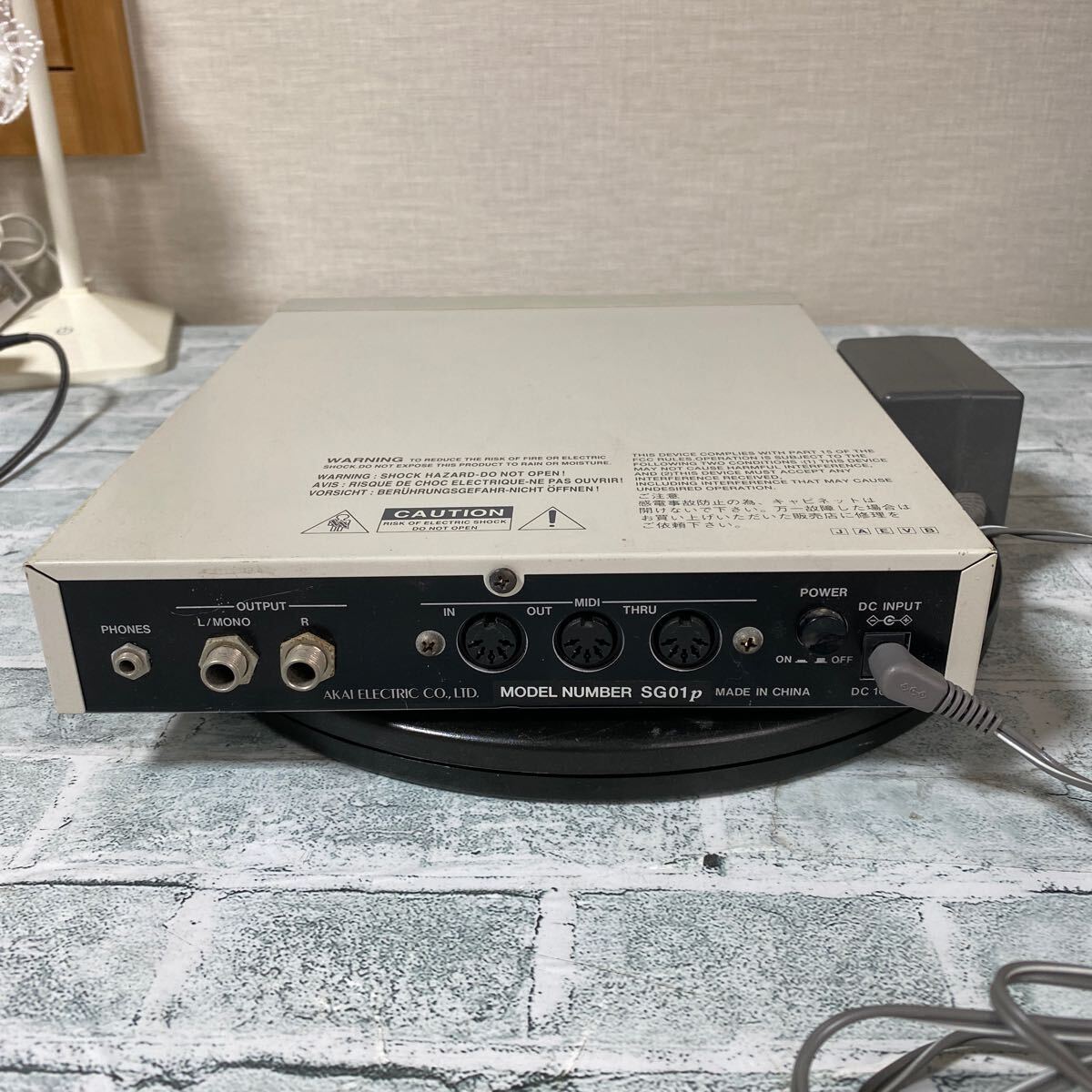 （15）AKAI アカイ ピアノ サウンドモジュールSG01P 現状品_画像4