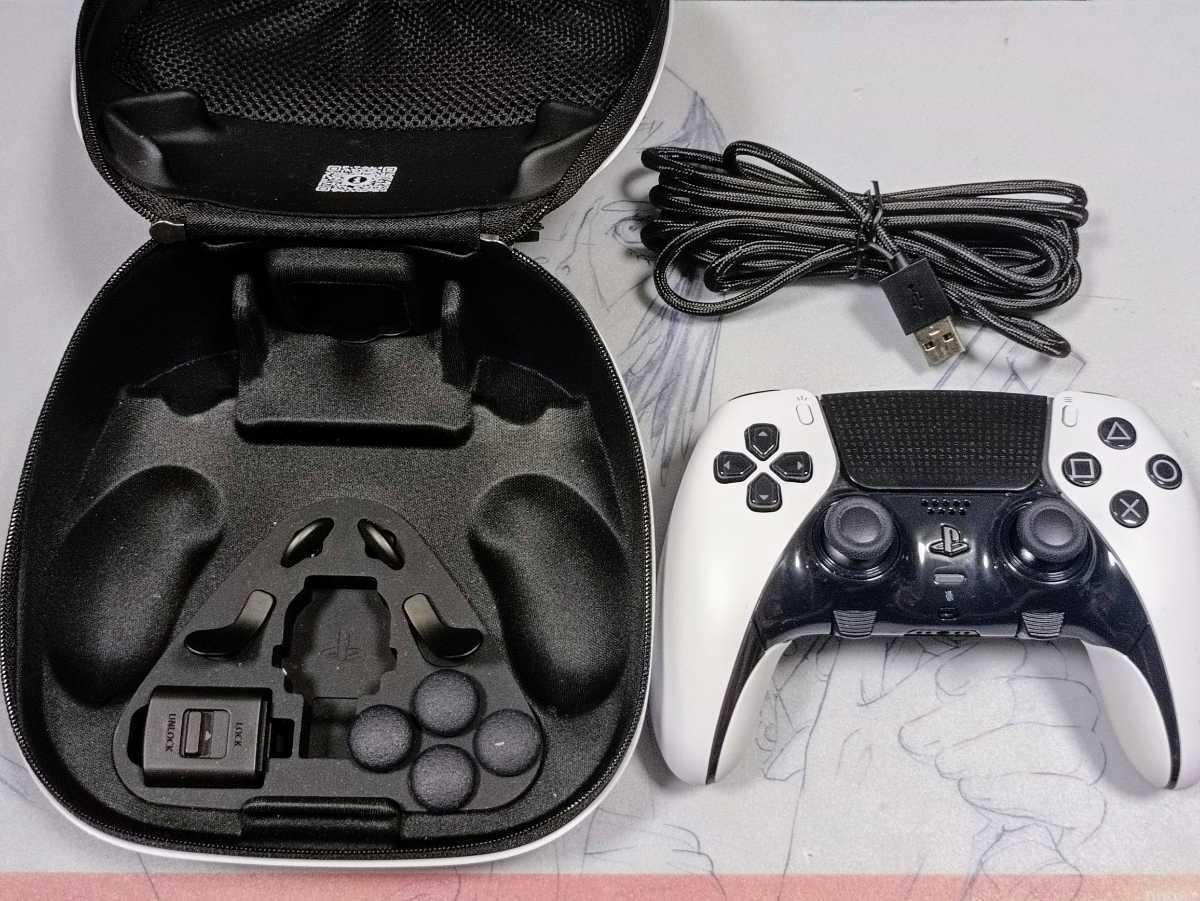 PS5 デュアルセンスエッジ ワイヤレス コントローラー / DualSense Edge Wireless Controller 中古現状品_画像2