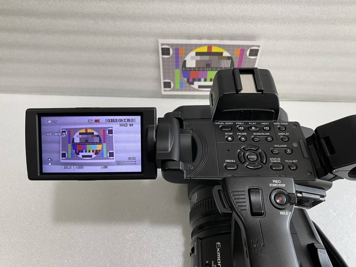 SONY ソニー HXR-NX3 NXCAM 業務用　HDビデオカメラ　美品・動作品 送料無料_画像4