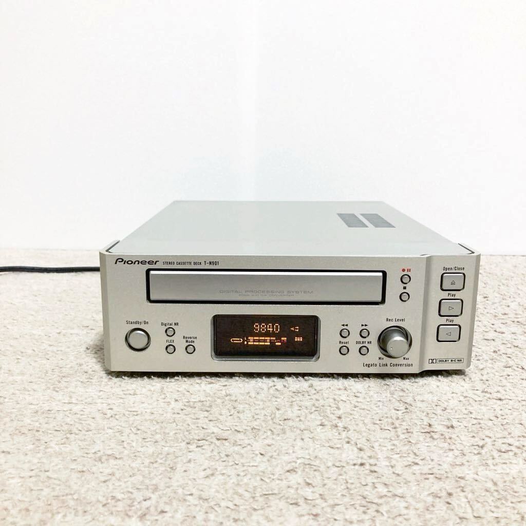 Pioneer カセットデッキ T-N901 音楽機材 再生確認済み 現状品の画像1