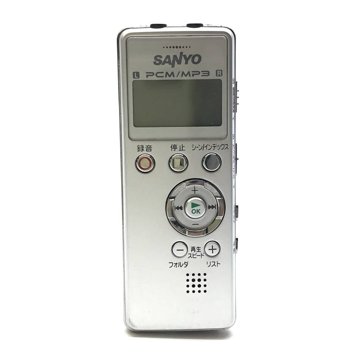SANYO サンヨー ICR-PS004M ICレコーダー ボイスメモ 会議録音 SDカード対応リニアPCMレコーダー 電源OK 管理YK24001408_画像1