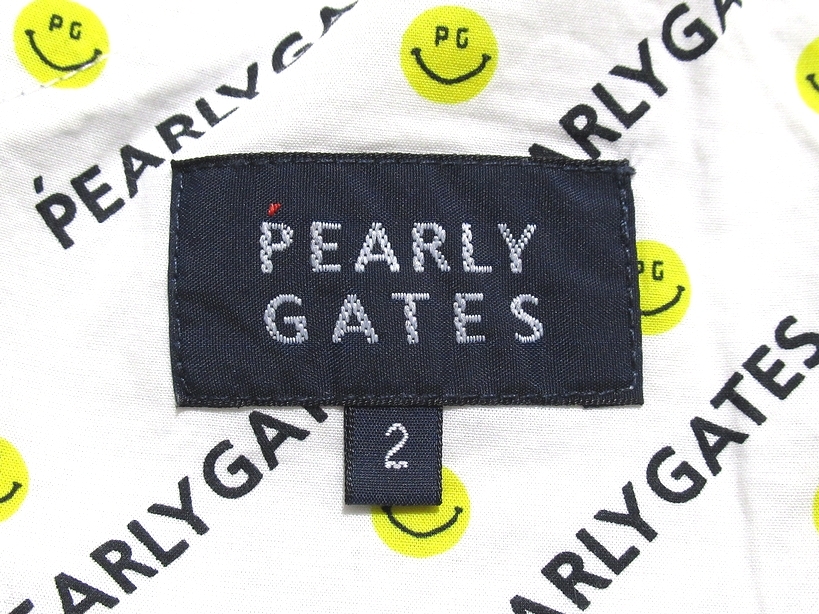 定価￥31,900 極美品 PEARLY GATES パーリーゲイツ ゴルフ PG SMILE スマイル ストレッチ ロングパンツ バンダナ付 ネイビー 2 レディースの画像9