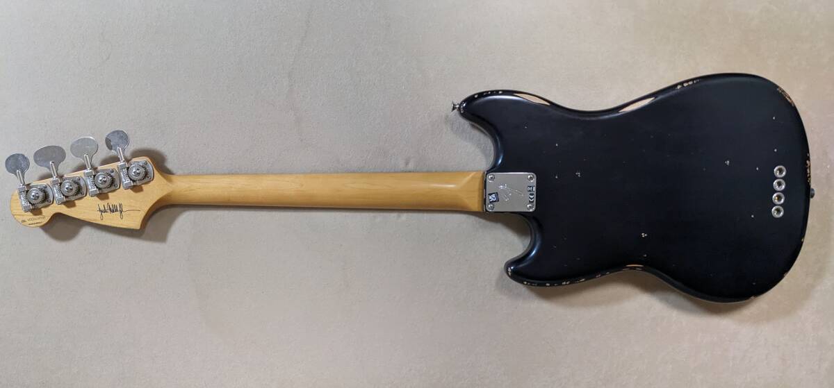 Fender / JMJ Road Worn Mustang Bass Blackの画像6