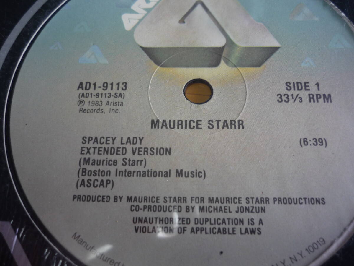 12インチシュリンク  MAURICE STARR / SPACEY LADYの画像2