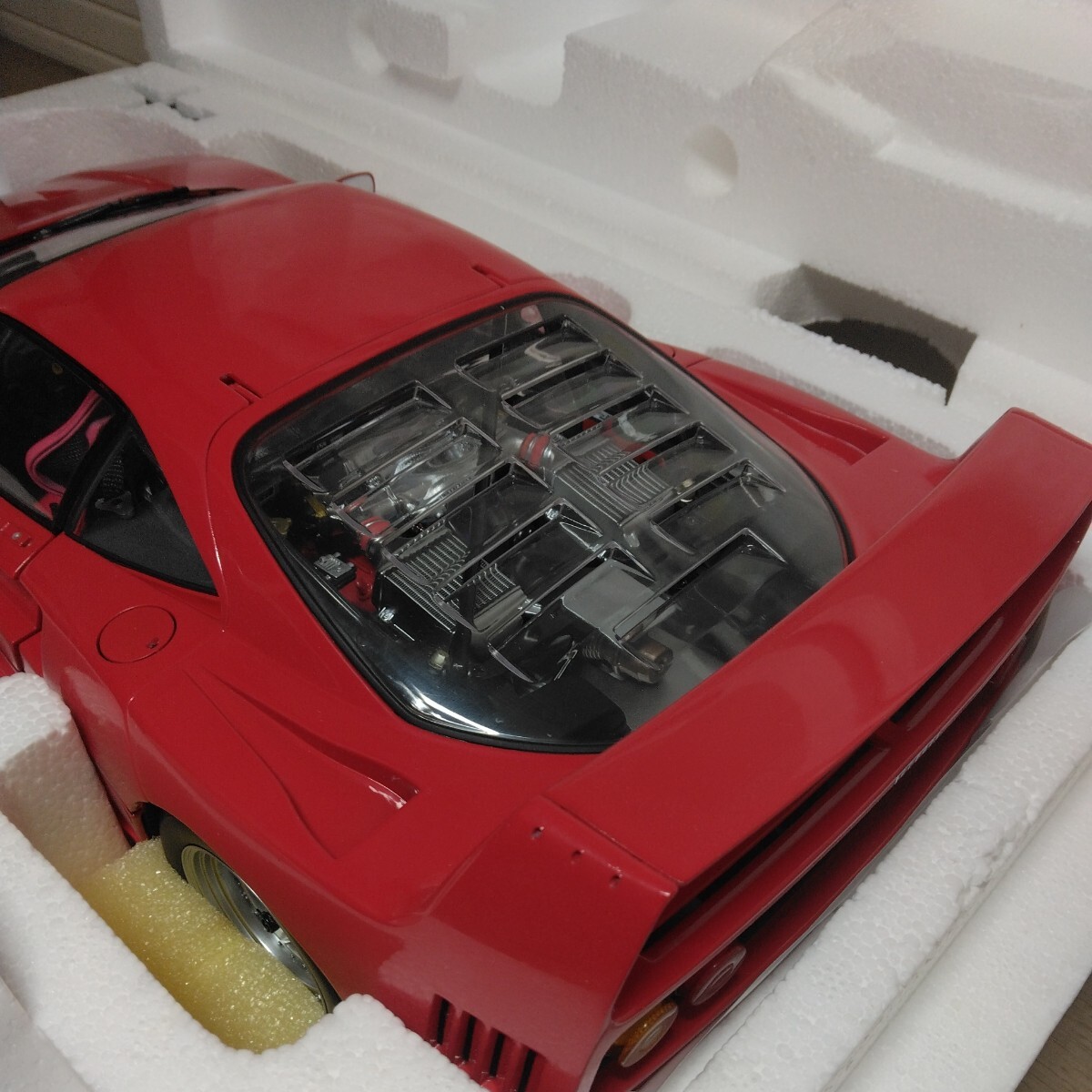 1/12 京商 フェラーリ F40 レッド Ferrari F40 KYOSHO ダイキャストモデル ミニカー_画像4