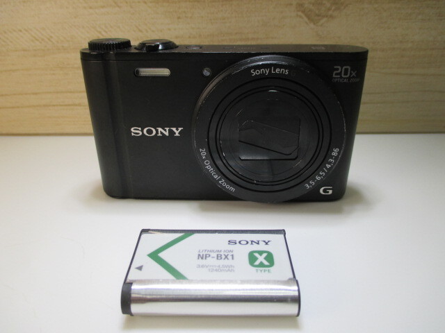☆SONY サイバーショット コンパクトデジタルカメラ(DSC-WX350)1820万画素 訳あり!!_画像1