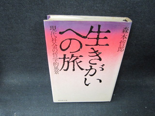 生きがいへの旅　森本哲郎　シミ有/TEZH_画像1