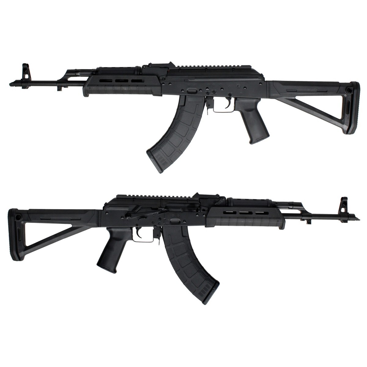 【60%OFF！1本限定特価】CM077D M-STYLE AKM M-STOCK フルメタル電動ガン BK【180日間安心保証つき】※発送まで1営業日になりますの画像2