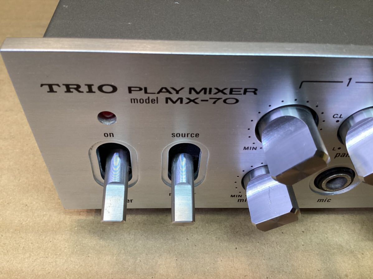 TRIO Trio MX-70 PLAY MIXER Play миксер звук оборудование 