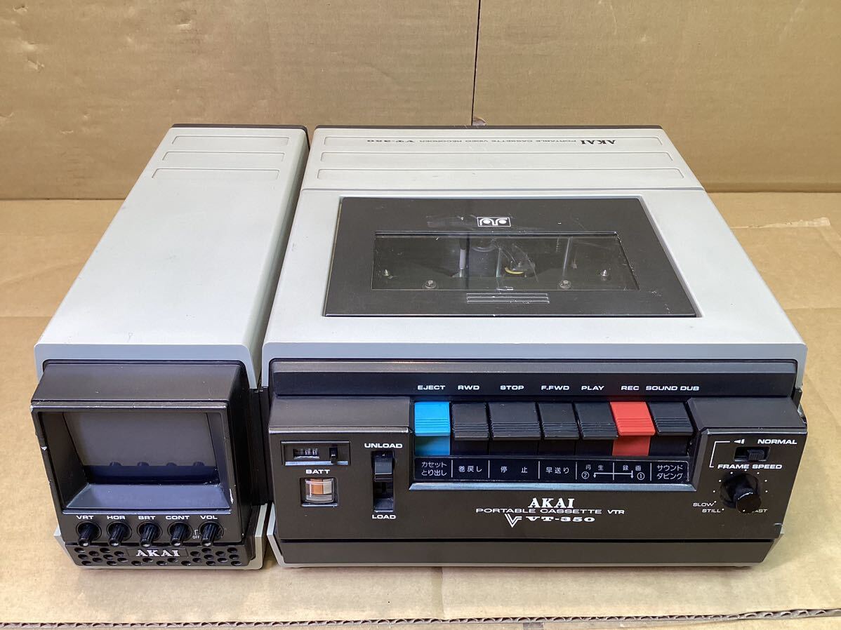 Yahoo!オークション - レア物 AKAI ポータブルカセットビデオ Yahoo!オークション - レア物 AKAI ポータブルカセットビデオ