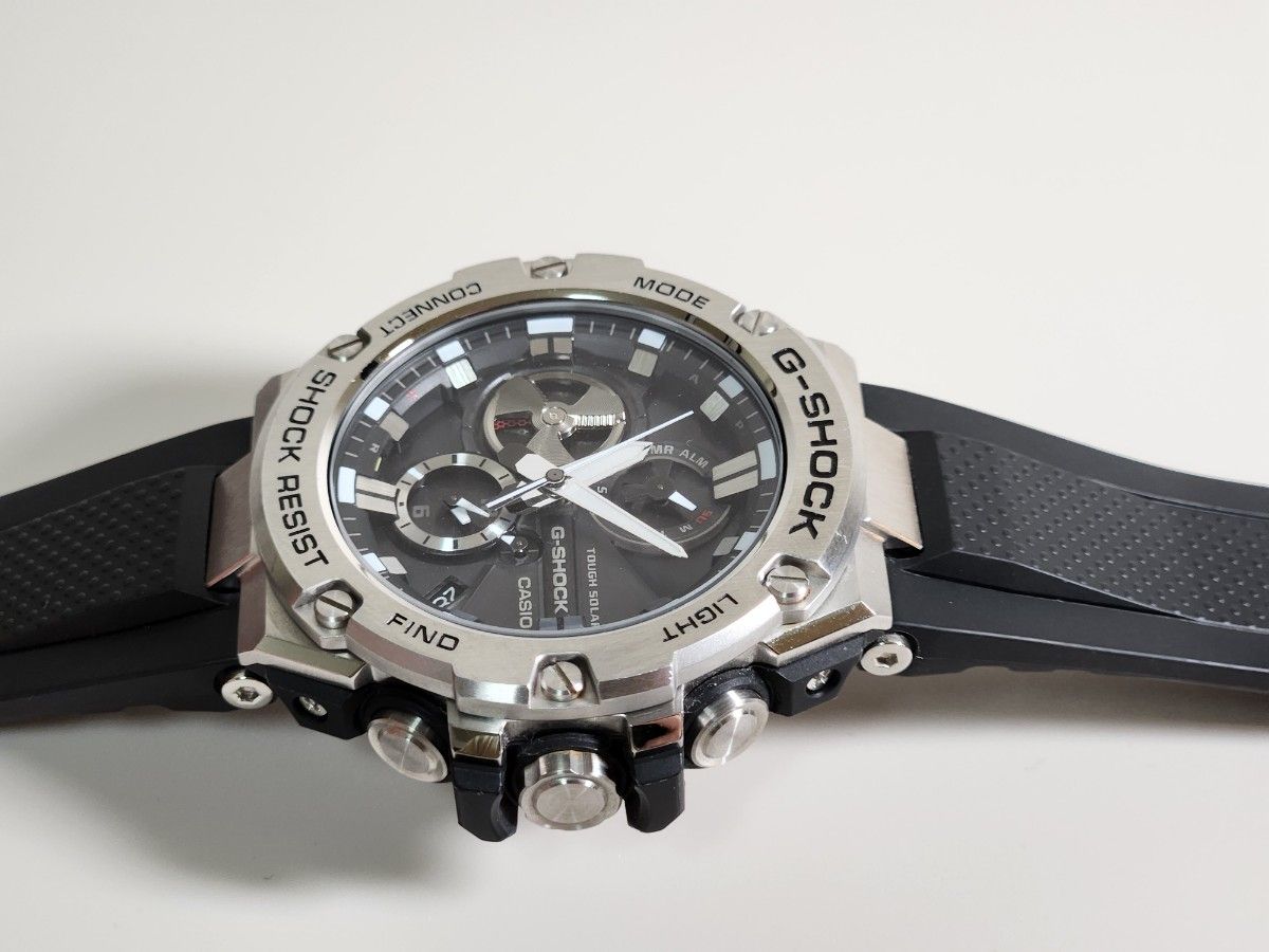 CASIO G-SHOCK G-STEEL GST-B100 Gスチール  タフソーラー Bluetooth