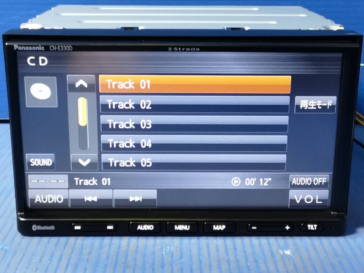 パナソニック ストラーダ CN-E330D ワンセグ/CD/Bluetooth 動作確認OK   0401-5の画像5