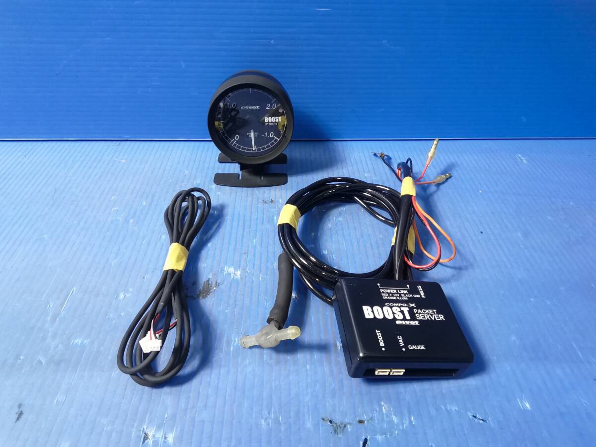 PIVOT COMPO-X 60φ boost controller operation verification OK additional meter 0411-3