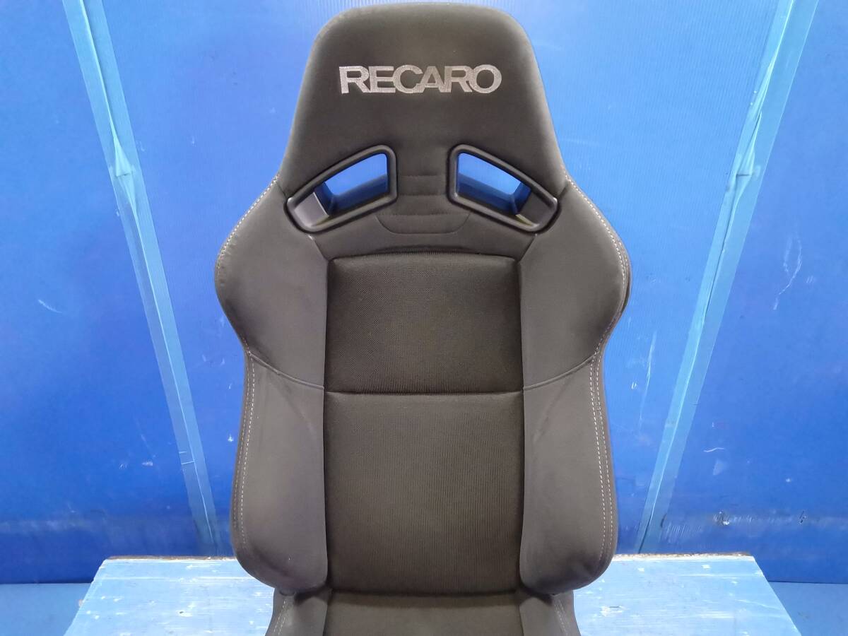 * RECARO レカロシート SR-7 SK100 セミバケットシート セミバケ ブラック/BK   0417-8の画像2