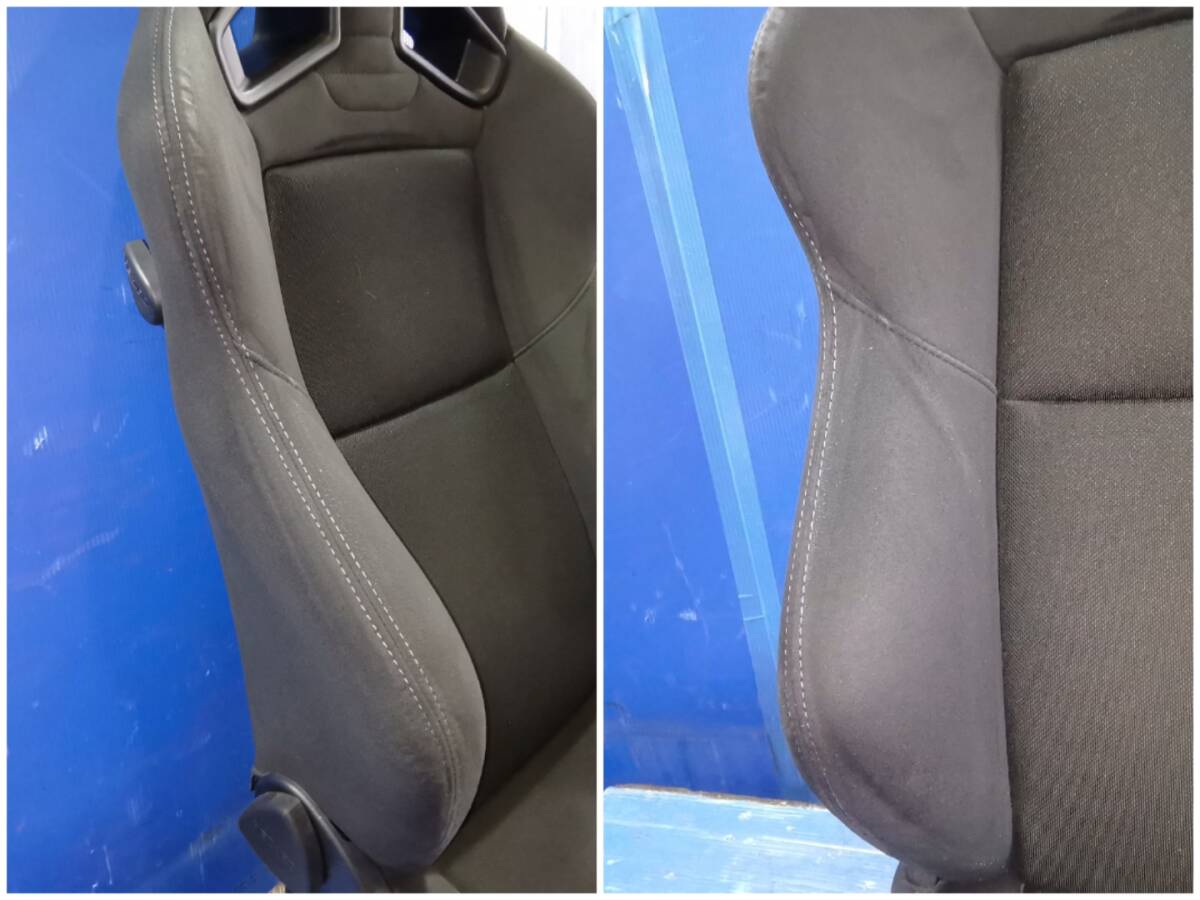 * RECARO レカロシート SR-7 SK100 セミバケットシート セミバケ ブラック/BK   0417-8の画像4