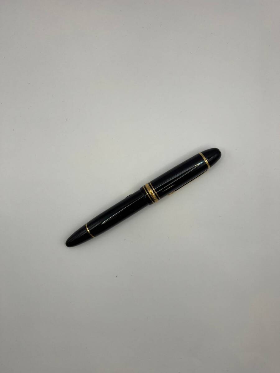 MONTBLANC モンブランMEISTERSTUCK マイスターシュティック4810 Au585 14K 万年筆 Fountain Pen ペン先 ブラック×ゴールドの画像4