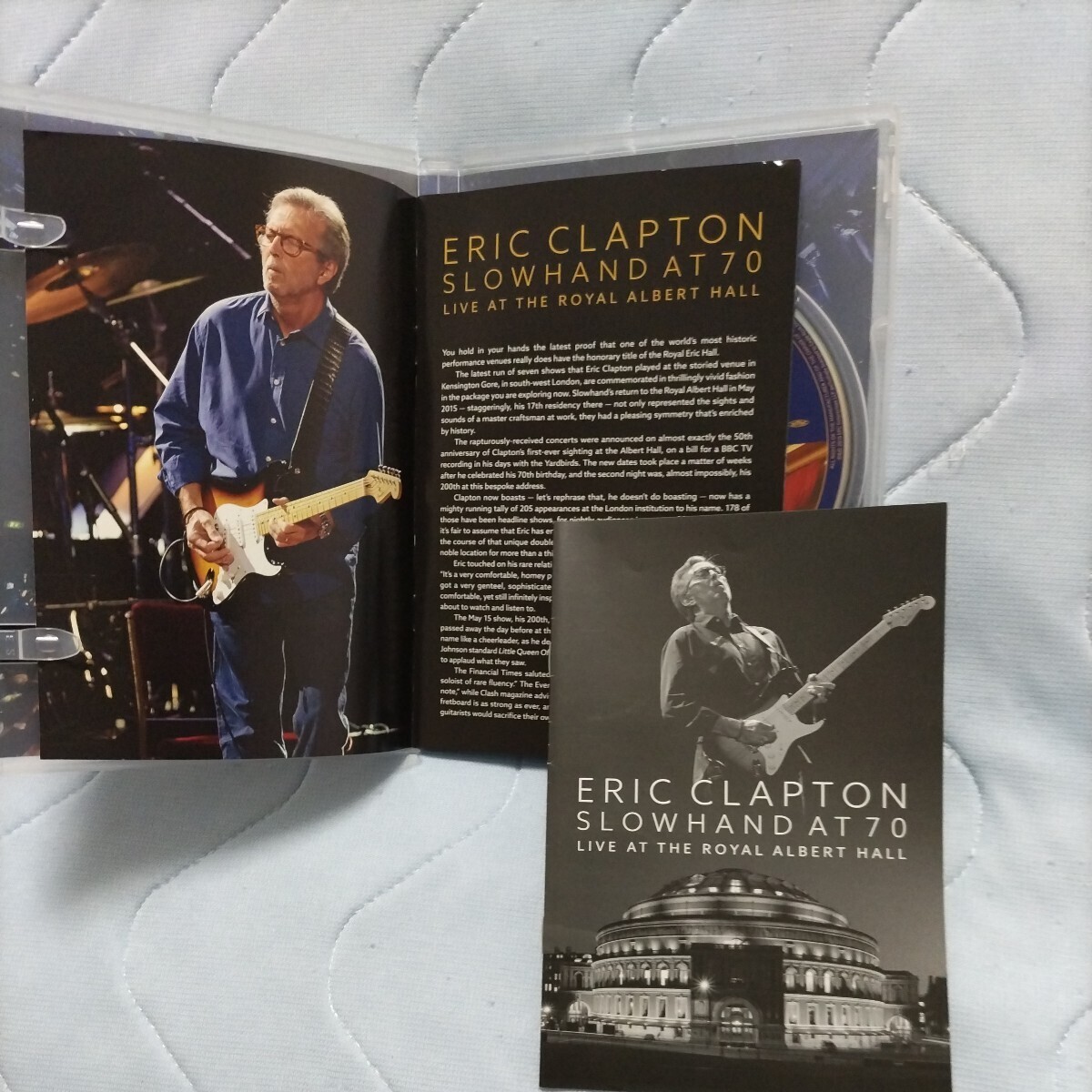 来日記念DVD 神様Eric Clapton/エリッククラプトン 傑作【スローハンド 70 LIVE AT THE ROYAL ALBERT HALL】国内盤_画像6