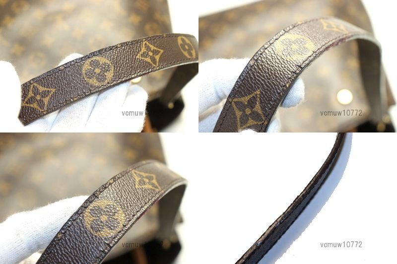 近年モデル希少美中古■LOUIS VUITTON モノグラム モンテーニュMM レザー 2way ハンドバッグ ルイヴィトン■0418dd192-3Kの画像9