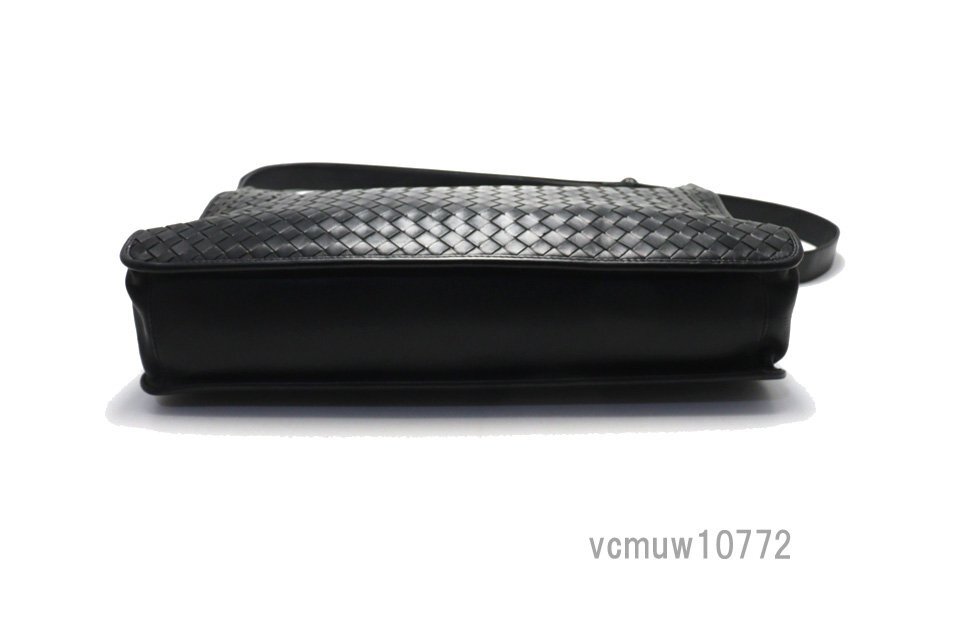 新タグ希少美中古■BOTTEGA VENETA イントレチャート レザー 2way ビジネスバッグ ブリーフケース ボッテガヴェネタ■0321bb711-5Kの画像3