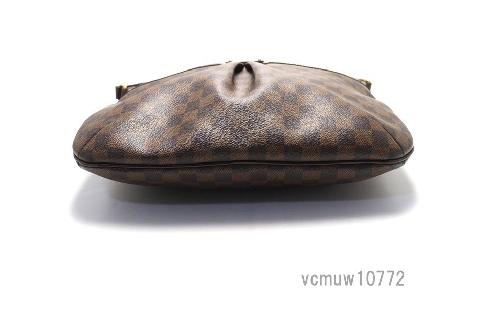 近年モデル希少美中古■LOUIS VUITTON ダミエ ブルームズベリGM レザー ショルダーバッグ ルイヴィトン■0411orB2229-Oの画像3