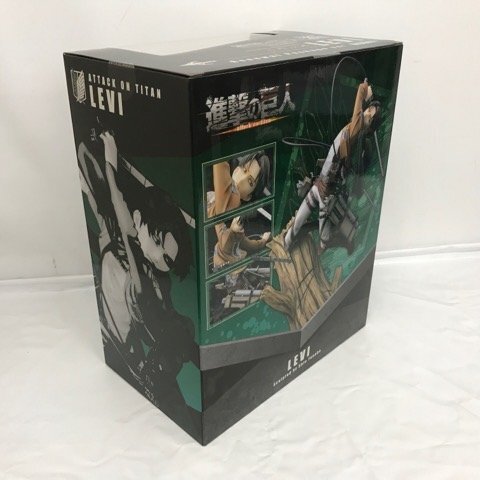 【未開封】コトブキヤ ARTFX J 「進撃の巨人」 リヴァイ リニューアルパッケージver. 1/8スケール LEVI 53H01620732_画像2