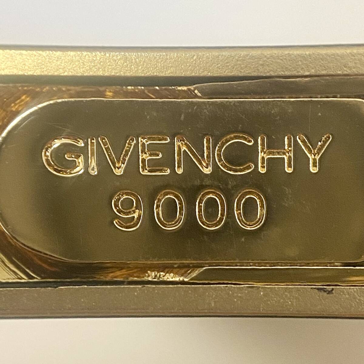 【ジャンク扱い】 GIVENCHY ガスライター ネイビーカラー ゴールドカラー ジバンシー 9000 着火未確認 保管品 中古品 コレクション_画像7