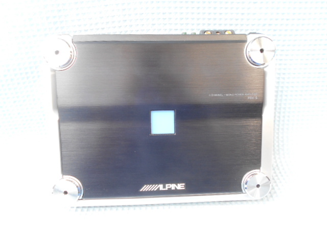 アルパイン ＡＬＰＩＮＥ ＰＤＸ－５ ウーハー ４ｃｈ デジタルアンプ MONO POWER AMPLIFIER  4 THROTTLE CONTROLLERの画像1