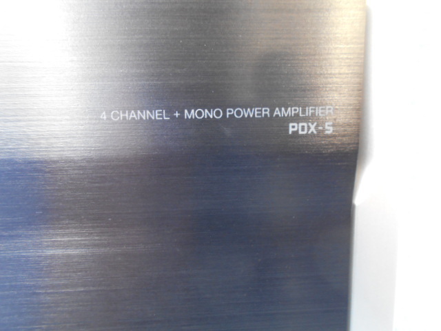 アルパイン ＡＬＰＩＮＥ ＰＤＸ－５ ウーハー ４ｃｈ デジタルアンプ MONO POWER AMPLIFIER  4 THROTTLE CONTROLLERの画像2