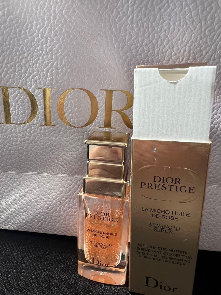 Dior プレステージ　マイクロ　ユイル　ド　ローズ　セラム　美容液
